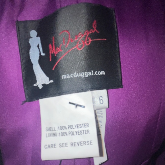 NWT | MAC DUGGAL COUTURE 80472D | Sz 6 - Picture 9 of 15